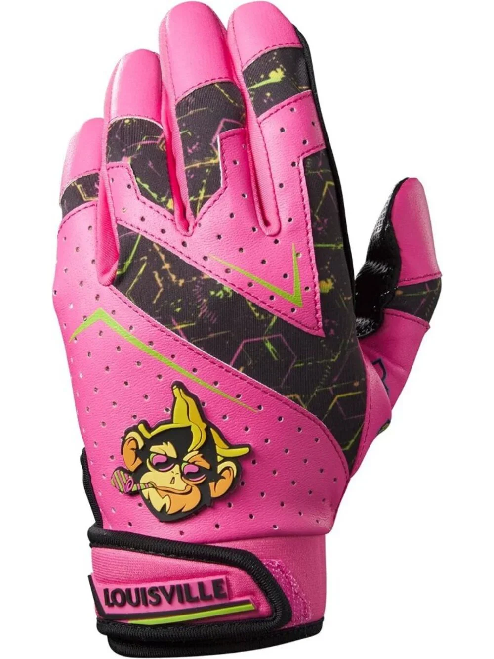 Youth Genuine V2 Batting Gloves for Baseball - Savannah Bananas & Party Animals